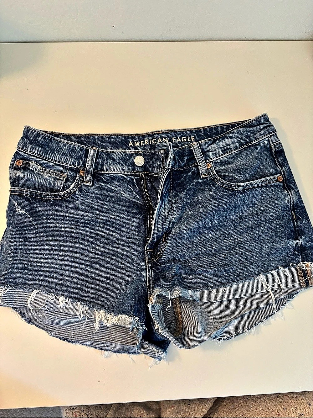 American Eagle Women's Denim Jean Shorts Size 8